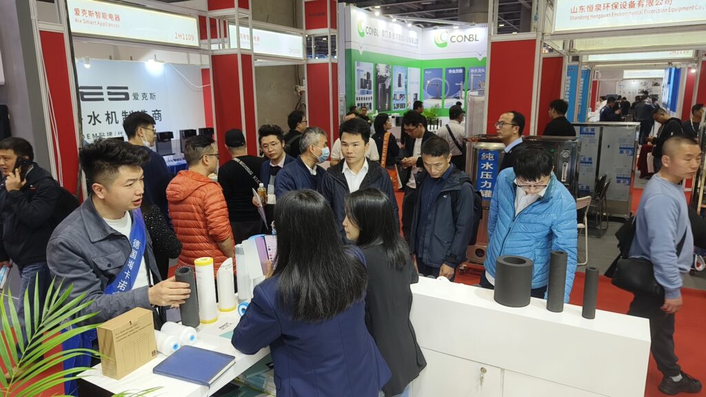 Guangdong Water Exhibition huatan filtration carbon block technology (4)